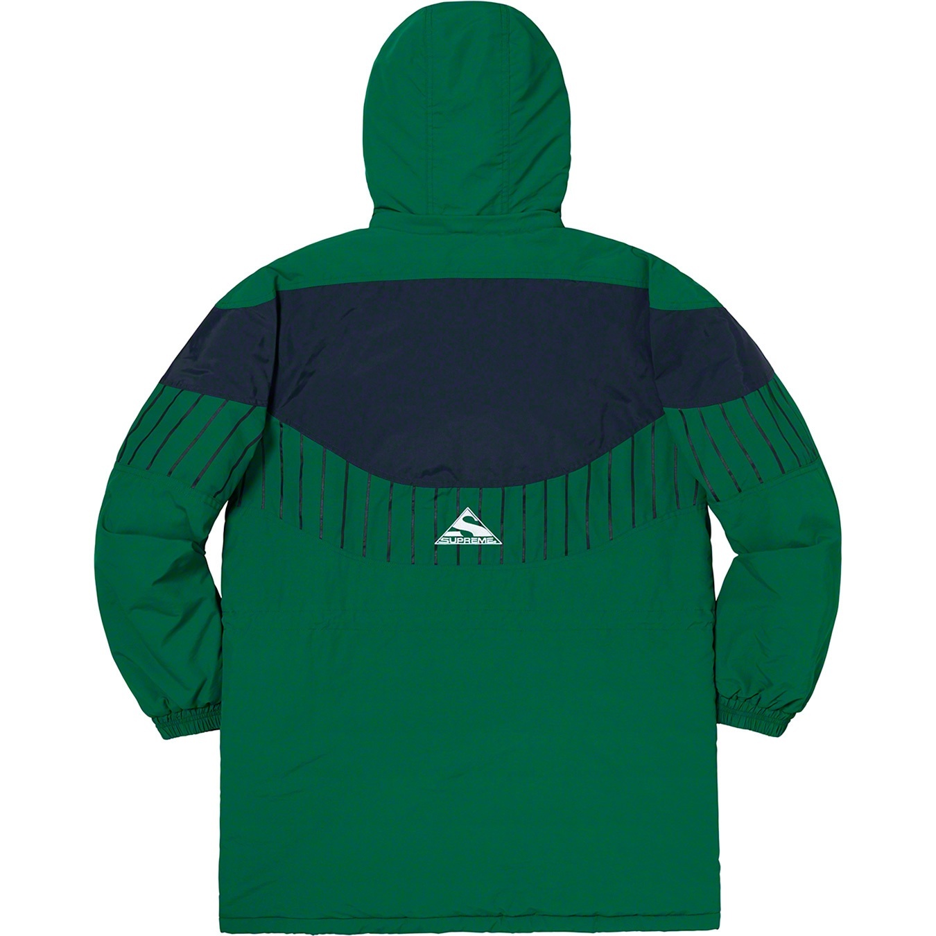 Pinstripe Panel Sports Parka view 5